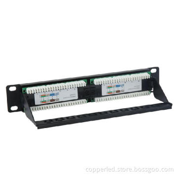 UTP Cat. 5e 12port Patch Panel